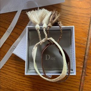 Dior friendship bracelets